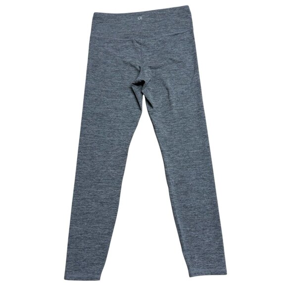 GAPFIT STUDIO SKY HIGH LEGGINGS SIZE M GRAY HEATHERED HIGH RISE STRETCH ATHLETIC - Picture 2 of 9